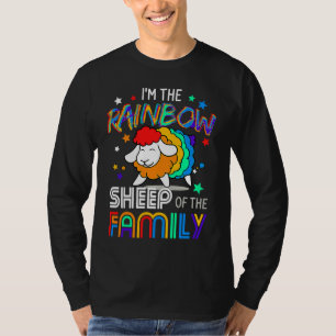 I'm The Rainbow Gay Sheep Of The Family Gay Pride T-Shirt
