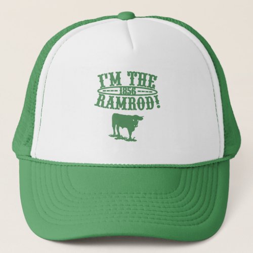 Im The RAMROD 1856 Mint Green Trucker Hat