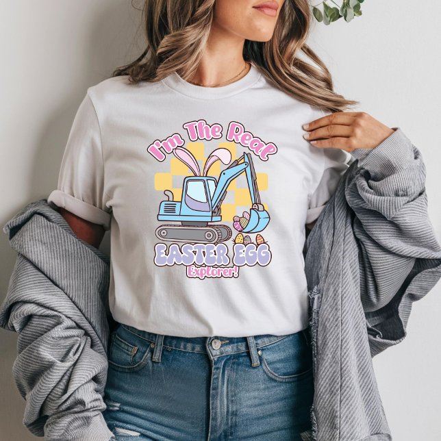 I'm the Real Easter Egg Explorer Tri-Blend Shirt (Creator Uploaded)