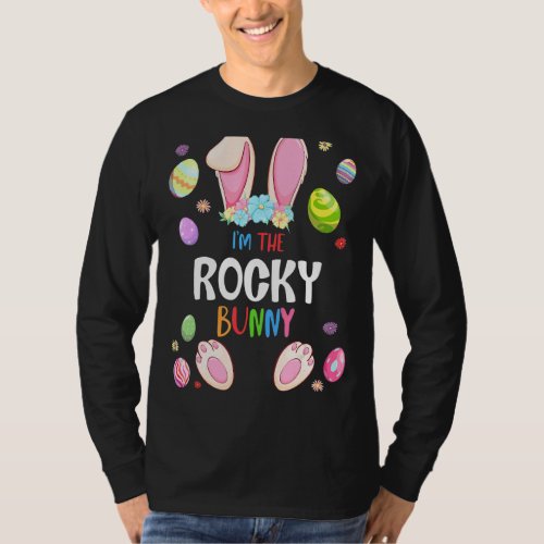 Im The Rocky Bunny Easter Party Matching Family T_Shirt