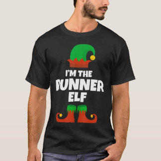 I'M The Runner Elf Family Pajama Christmas Funny T-Shirt