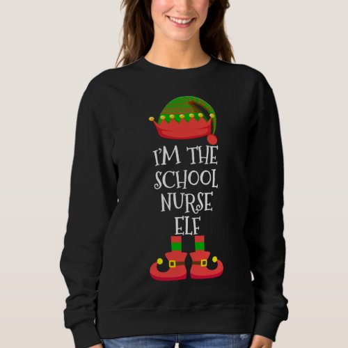 Im the Sassy Elf Christmas Matching Family Group  Sweatshirt