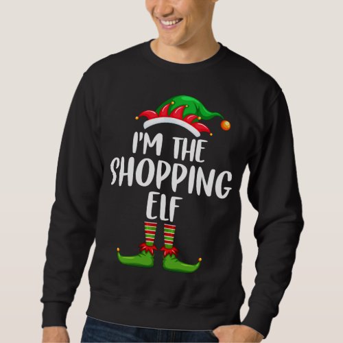 Im The Sassy Mom Elf Matching Family Christmas Py Sweatshirt