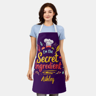 "I'm the Secret Ingredient" Customizable Apron
