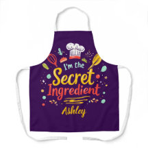 "I'm the Secret Ingredient" Customizable Apron