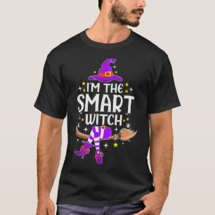 I'm The Smart Witch Halloween Matching Group Costu T-Shirt