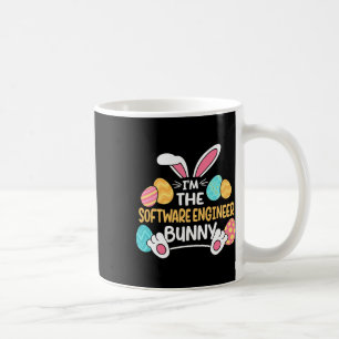 Im The Software Engineer Bunny Developer Easter  Coffee Mug