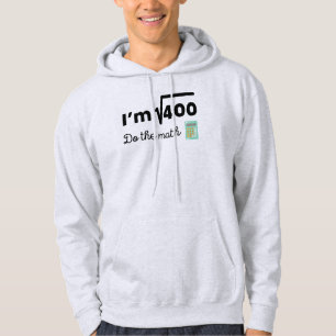 I'm the square root of 400 - 20th birthday hoodie