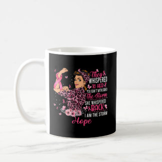 I'M The Storm Strong Hope Breast Cancer Awareness Coffee Mug