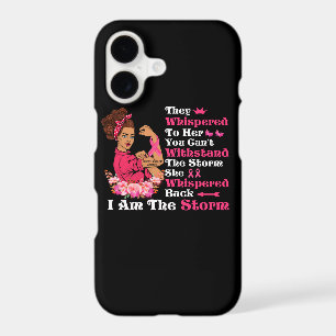 I'm The Storm Strong Women Breast Cancer Warrior iPhone 17 Case