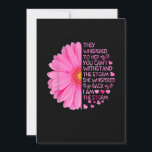 I'm The Storm Strong Women Breast Cancer Warrior P Save The Date<br><div class="desc">This is a great gift for someone with cancer. If you are looking for a gift to give to a friend or family member with cancer,  this is the perfect choice. They will love this gift after receiving it from you.</div>