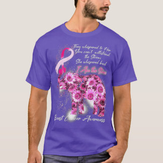 I'm The Storm Strong Women Breast Cancer Warrior P T-Shirt