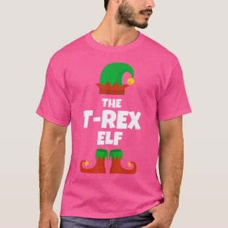 I'M The T-Rex Elf Family 	 Christmas Dinosaur Trex T-Shirt