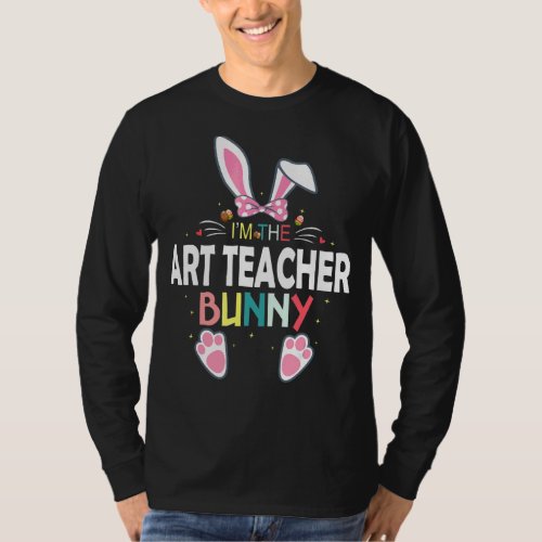 Im The Teacher Bunny Cute Rabbit Graphic T_Shirt