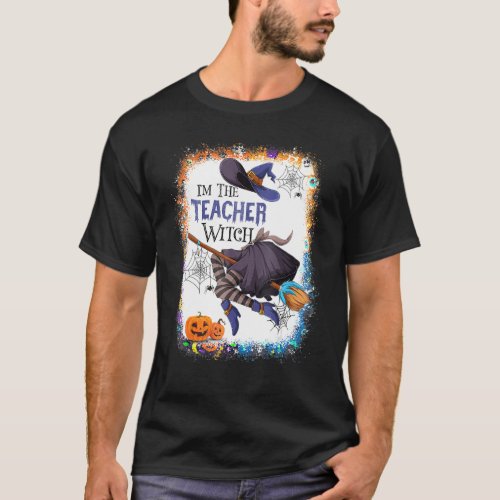 Im The Teacher Witch Halloween Matching Group Cos T_Shirt