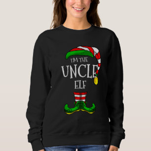I'm The Uncle Elf Group Christmas Matching Family  Sweatshirt