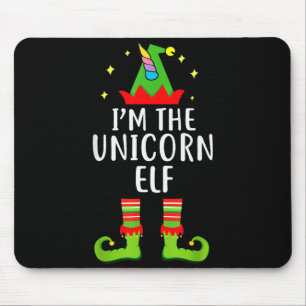 I'm The Unicorn Elf Matching Family Group Christma Mouse Pad