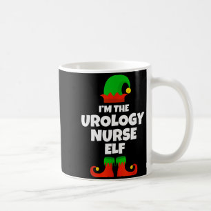 I'm The Urology Nurse Elf Family Pajama Christmas Coffee Mug