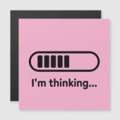 I'm Thinking... Loading Progress Bar Pink Minimali (Front/Back)