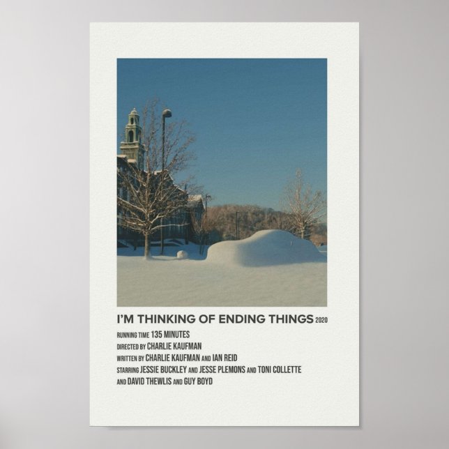 im thinking of ending things 2020 poster (Front)