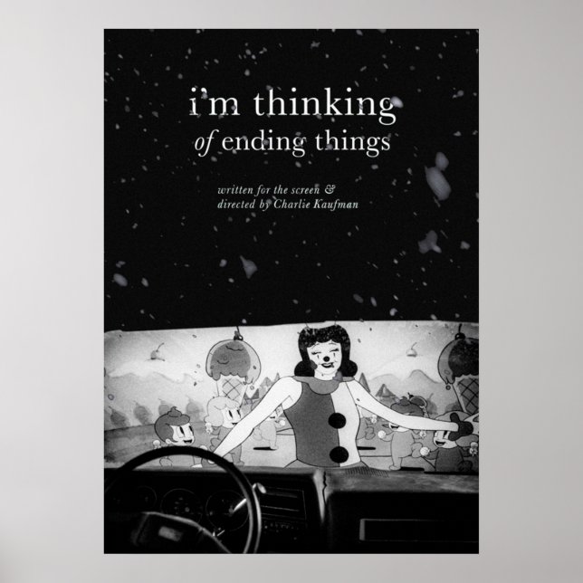 Im thinking of ending things  Movie Poster (Front)