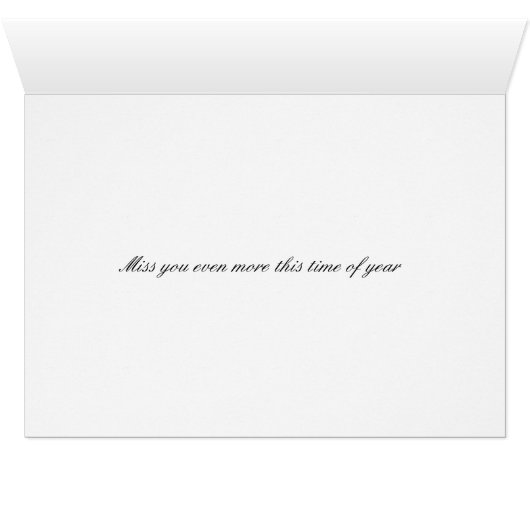 I'm thinking of you this Christmas (Inside Horizontal (Bottom))