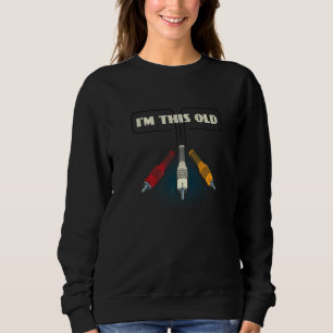 I'm This Old 80s 90s Memories Nostalgic Retro Tech Sweatshirt