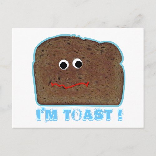 Im toast parody humorous Postcard