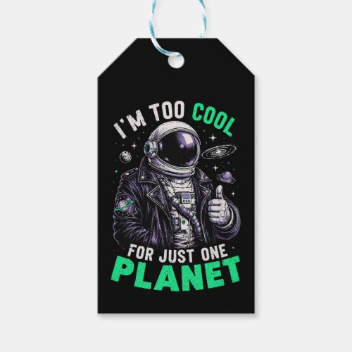 I'm too cool for just one planet gift tags