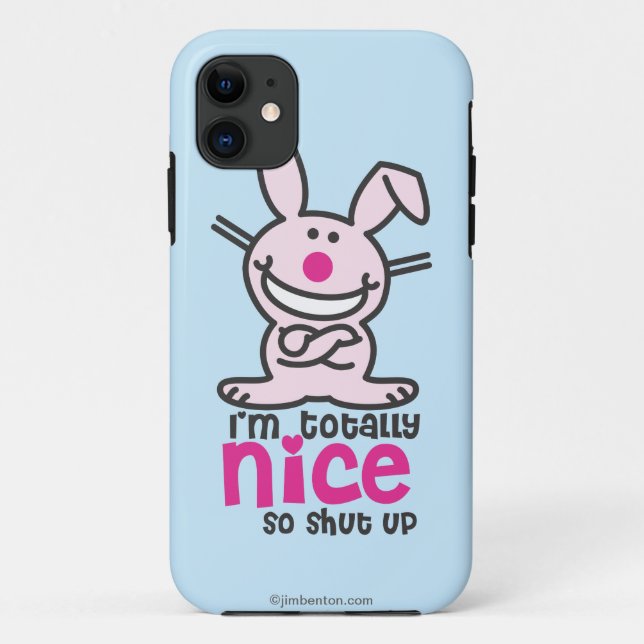 I'm Totally Nice Case-Mate iPhone Case (Back)