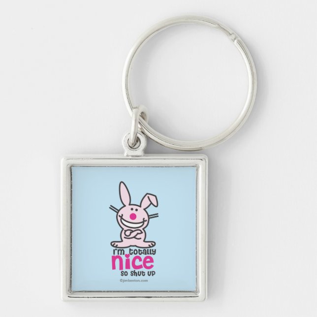 I'm Totally Nice Keychain (Front)
