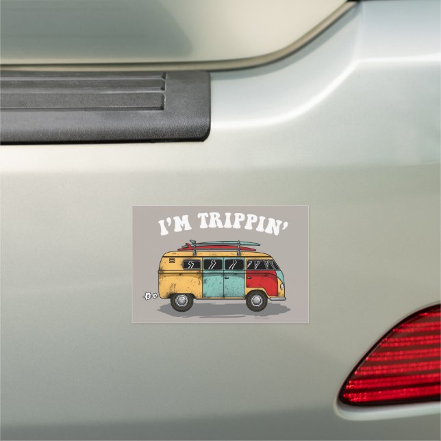 I'm Trippin' Car Magnet (In Situ)