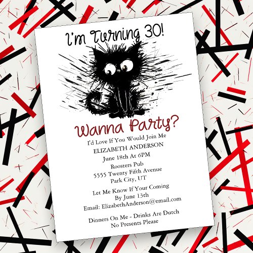 Im Turning 30 Birthday Party  Invitation