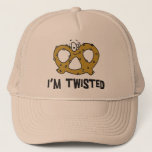 I&#39;m Twisted Pretzel Trucker Hat at Zazzle