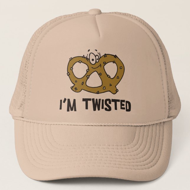 I'm Twisted Pretzel Trucker Hat (Front)