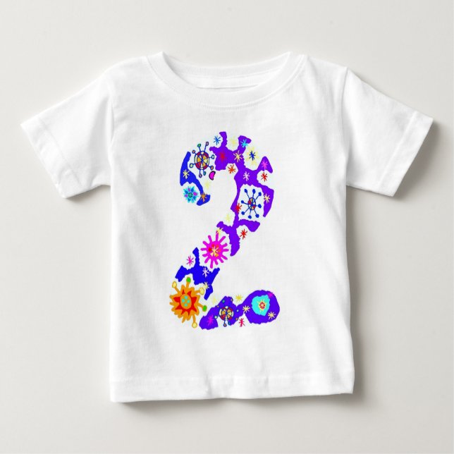 Im two! baby T-Shirt (Front)