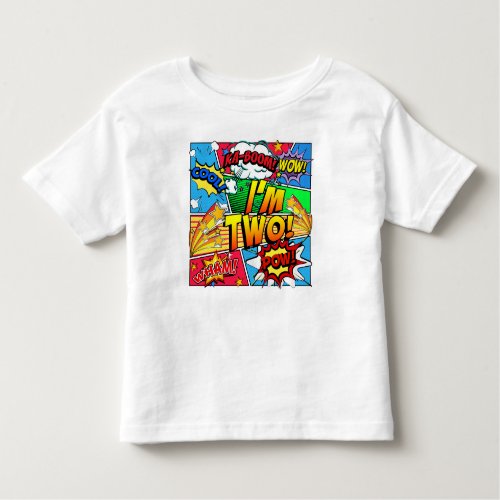 Im Two Comic Book Toddler T_shirt