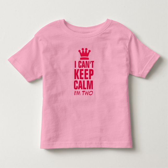 I'm Two _ Toddler Fine Jersey T-Shirt (Front)