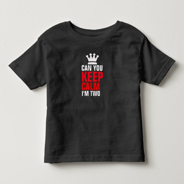 I'm two _ Toddler Fine Jersey T-Shirt (Front)