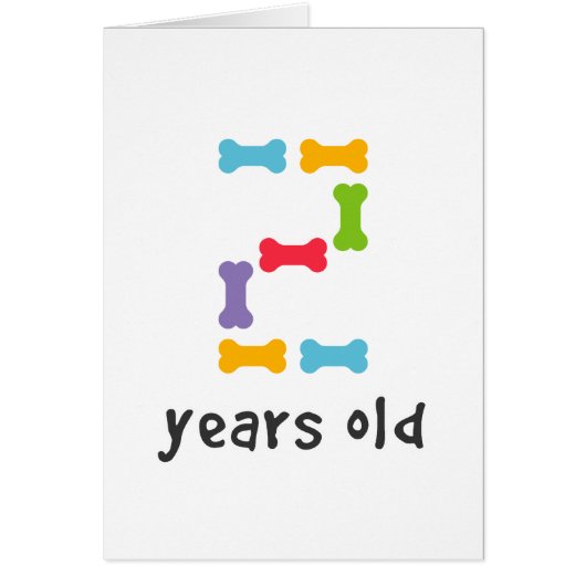 I'm Two Years Old Cards (Front)