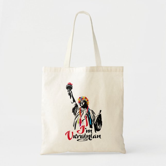 I'm Ukrainian Tote Bag (Front)