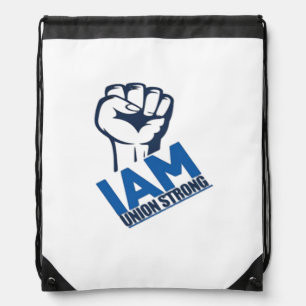 I'm Union Strong - Labor Day Drawstring Bag