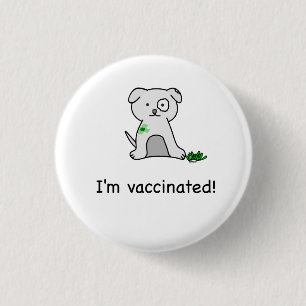 I'm vaccinated! button