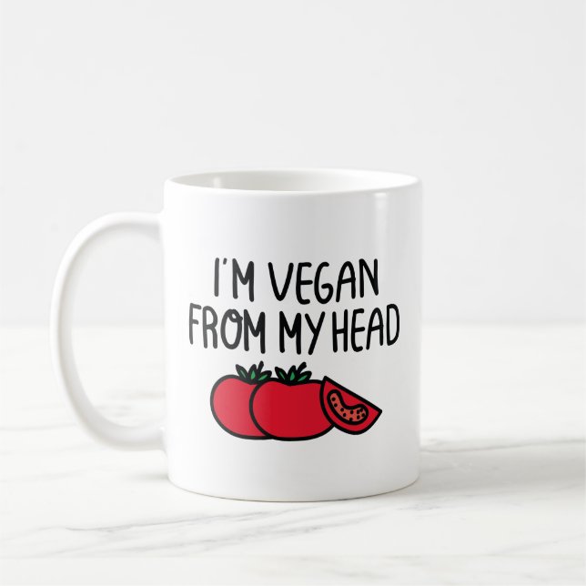 I'm Vegan Coffee Mug (Left)
