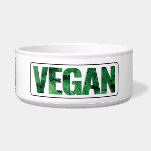 Im Vegan Typographic Design Bowl