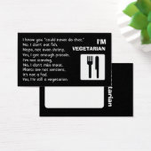 I'm Vegetarian: Answers (Desk)