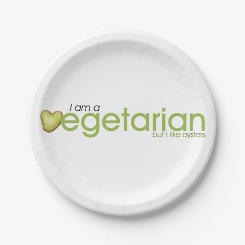Im Vegetarian Paper Plate