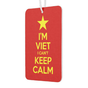 I'm Viet I Can't Keep Calm Air Freshener