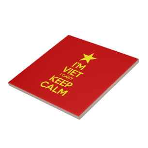 I'm Viet I Can't Keep Calm Ceramic Tile