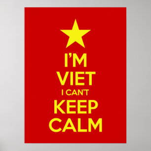I'm Viet I Can't Keep Calm Poster